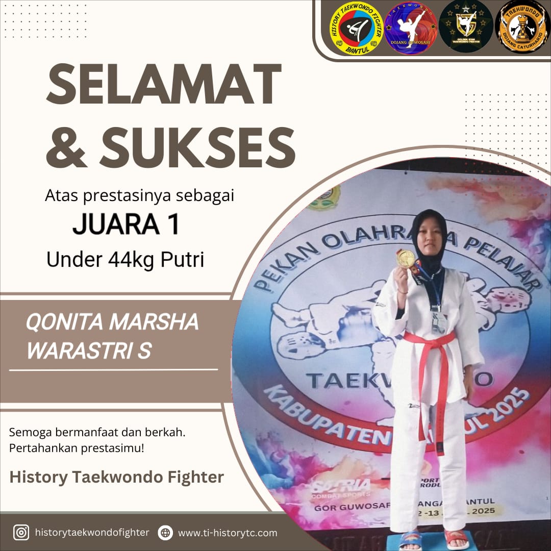 Taekwondo Indonesia Dojang History ti-historytc.com